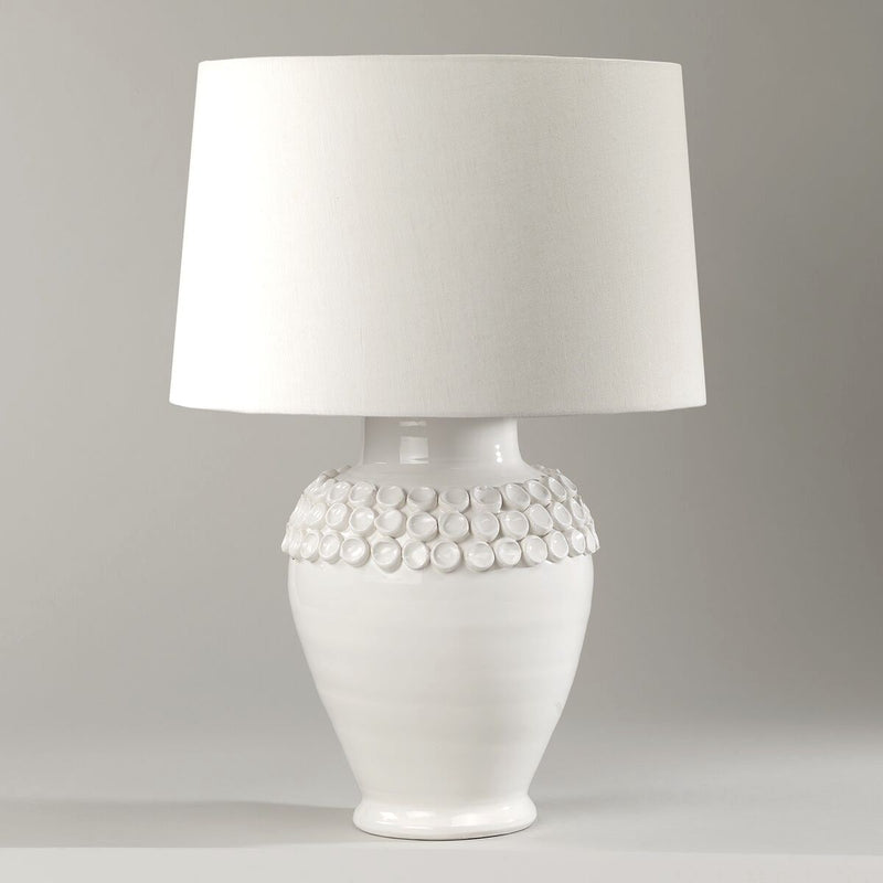 Bordslampa Ankara - Vaughan Designs - Vit keramik