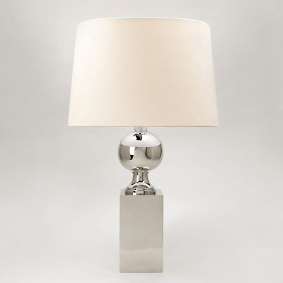 Bordslampa Woodville, nickel - by Vaughan Designs