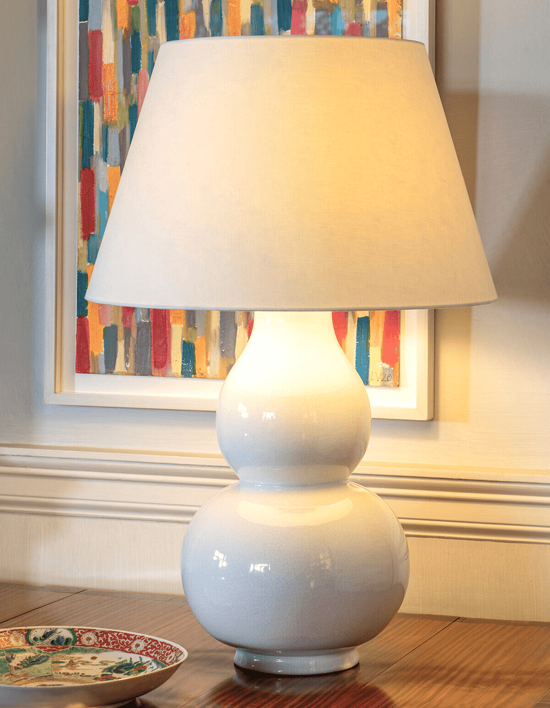 AVEBURY bordslampa med skärm - Vaughan Designs - Vit 