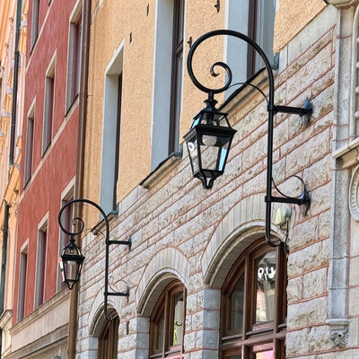 Ny gatubelysning i stadsmiljö