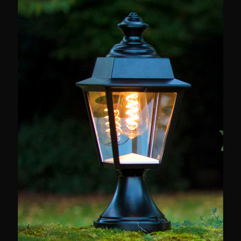 CHENONCEAU - Modell 8, utebelysning kort stolpe