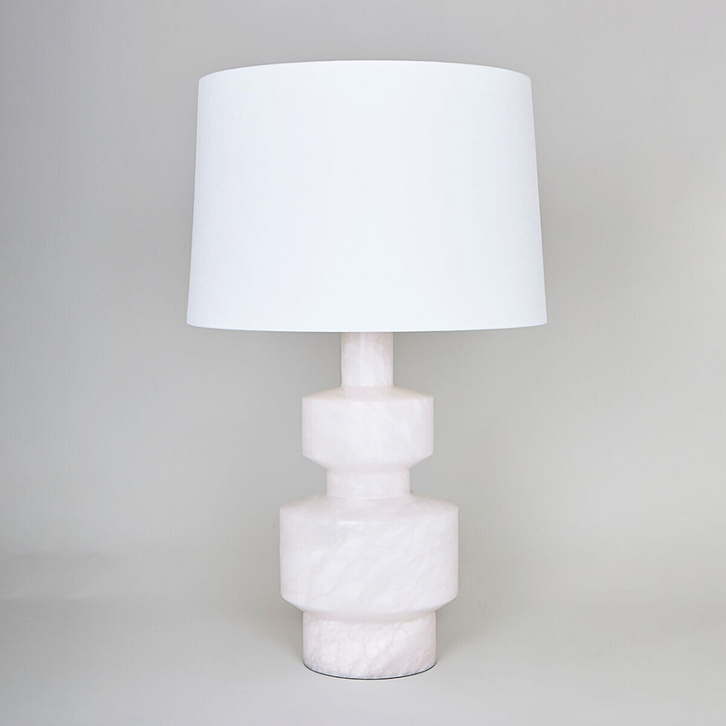 Bordslampa i alabaster - Shoreham by Vaughan Designs