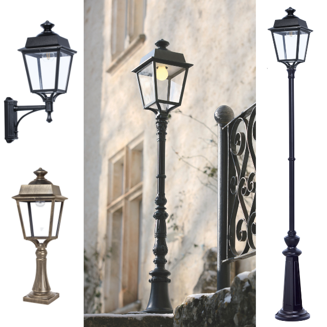 Utebelysningar till trädgården - Kollektion PLACE DES VOSGES 1 ÉVOLUTION