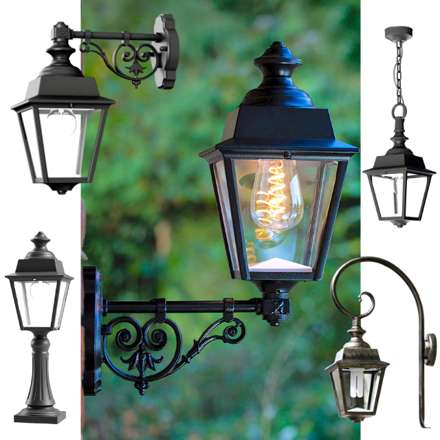 Kollektion CHENONCEAU  - Utelampor i äldre stil