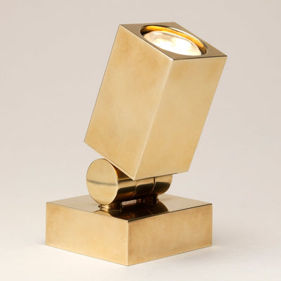 CURTIS uplighter - Vaughan Designs - Liten bordslampa i mässing